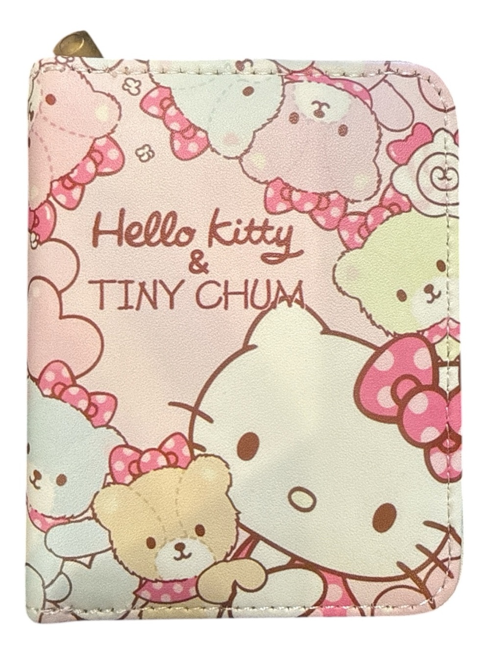 Hello Kitty Pink Tiny Chum Kids Card Wallet